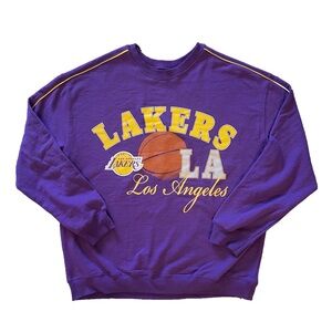 Los Angeles Lakers NBA Vintage Style Crewneck